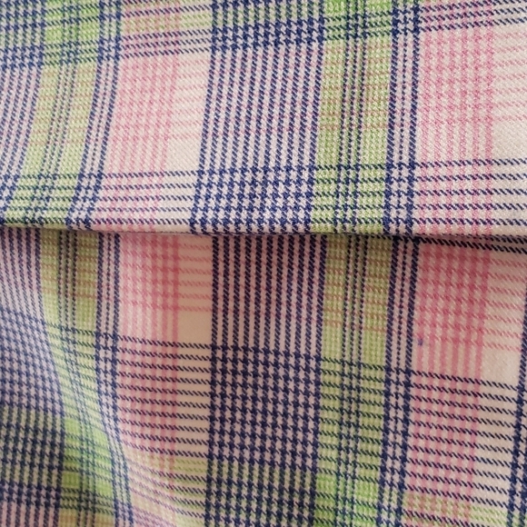 Aritzia Olive Micropleated Skirt in Iris Blue, Orchid Pink and Bleu Iris Size 8 - Picture 5 of 12